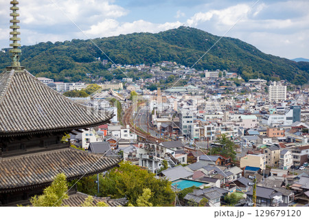 千光寺 天寧寺三重塔 眺望 千光寺 天寧寺三重塔 眺望 129679120