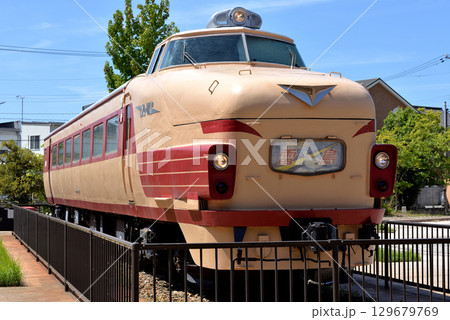 保存展示されるクハ489-501ボンネット車 保存展示されるクハ489-501ボンネット車 129679769