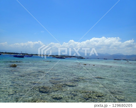 インドネシア　ギリトラワンガン島 129680205