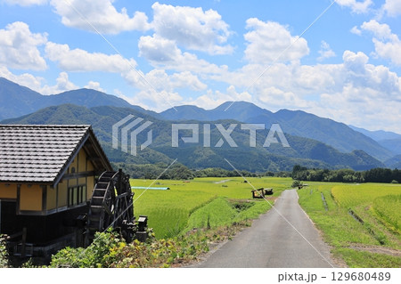 夏の貝田集落 8 夏の貝田集落 8 129680489