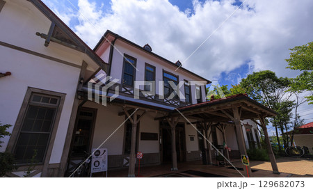 レトロな駅舎(軽井沢駅) レトロな駅舎(軽井沢駅) 129682073