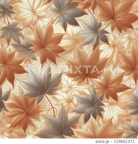 秋の気配を纏うデザイン 129682371