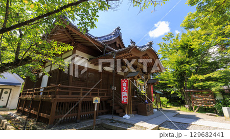 穴熊城といわれる懐古園（小諸城址）の夏 129682441