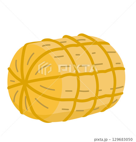 シンプルな米俵のイラスト 129683050