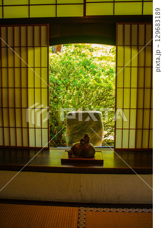 【京都風景】青蓮院　龍心池が魅せる趣きある庭 129683189