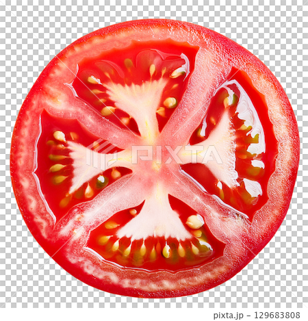 Tomato graphic material 129683808