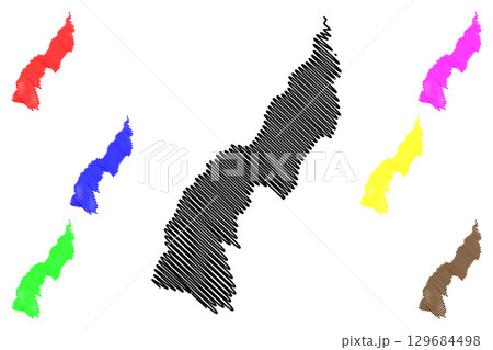 Xique-Xique municipality (Bahia state, Municipalities of Brazil, Federative Republic of Brazil) map vector illustration, scribble sketch Xique Xique map Xique-Xique municipality (Bahia state, Municipalities of Brazil, Federative Republic of Brazil) map vector illustration, scribble sketch Xique Xique map 129684498