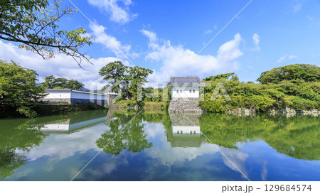 小田原城址の夏 129684574