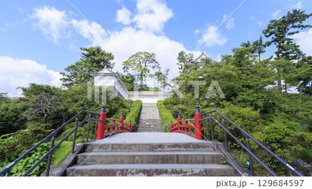 小田原城址の夏 129684597