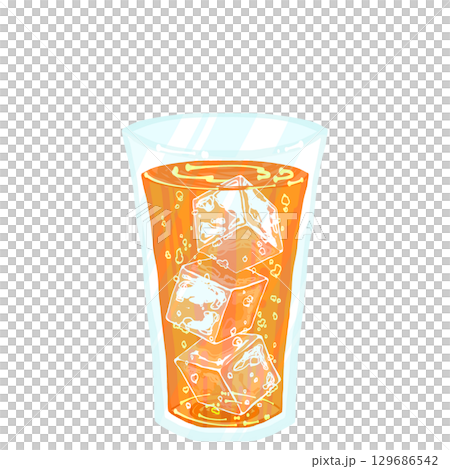 冰橙汁汽水 冰橙汁汽水 129686542