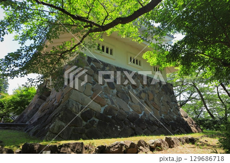 三戸城跡 城山公園から望む歴史と自然 《青森県》 三戸城跡 城山公園から望む歴史と自然 《青森県》 129686718