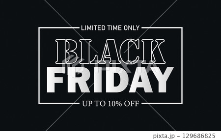 Black Friday Sale 129686825