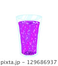 しゅわしゅわグレープソーダ 129686937
