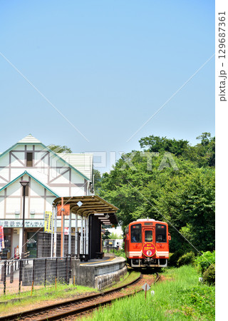 《岐阜県》恵那市 明知鉄道 山岡駅 《岐阜県》恵那市 明知鉄道 山岡駅 129687361