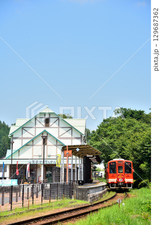 《岐阜県》恵那市 明知鉄道 山岡駅 《岐阜県》恵那市 明知鉄道 山岡駅 129687362