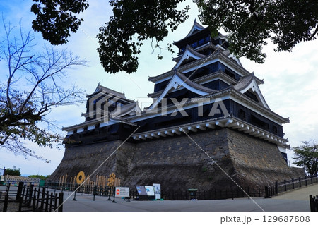 歴史と自然が調和する加藤清正ゆかりの熊本城　《熊本県》 129687808