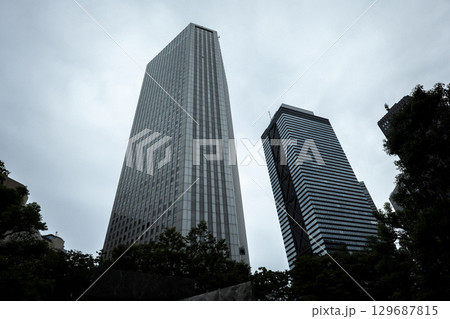 東京 西新宿の風景 都市風景 東京 西新宿の風景 都市風景 129687815
