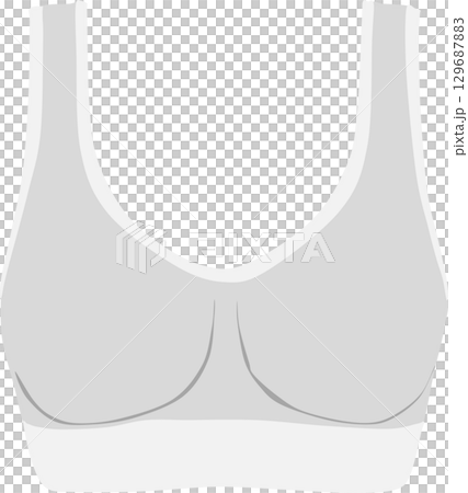 ブラジャーのイラスト	 129687883