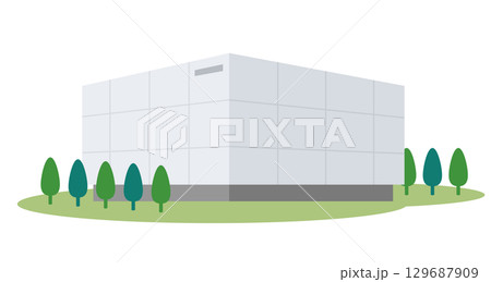 データセンターのイラスト 129687909