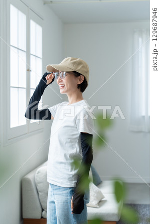 お出かけ前に全身UVケア お出かけ前に全身UVケア 129687946
