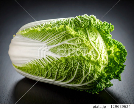 秋の収穫野菜（白菜,ハクサイ） 129689624