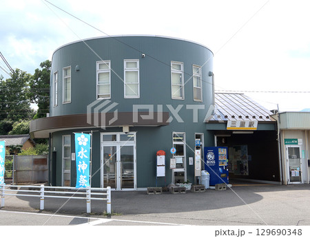 三岐鉄道三岐線 三里駅 駅舎 三重県いなべ市2 三岐鉄道三岐線 三里駅 駅舎 三重県いなべ市2 129690348