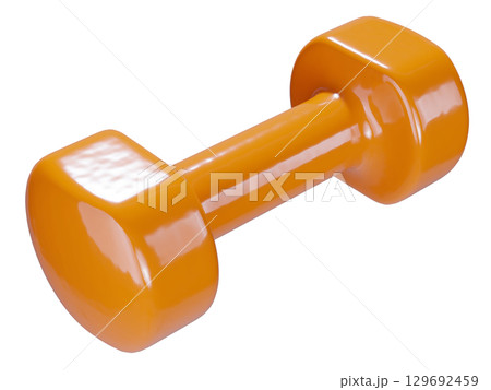 Blank Round vinyl rubber Dumbbell, weightlifting gym equipment side view Blank Round vinyl rubber Dumbbell, weightlifting gym equipment side view 129692459