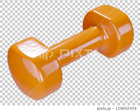 Blank Round vinyl rubber Dumbbell, weightlifting gym equipment side view Blank Round vinyl rubber Dumbbell, weightlifting gym equipment side view 129692459