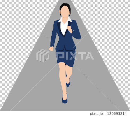 目標達成へのロードマップのイラスト 目標達成へのロードマップのイラスト 129693214