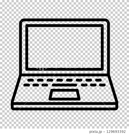 筆記型電腦圖示。 筆記型電腦圖示。 129693392