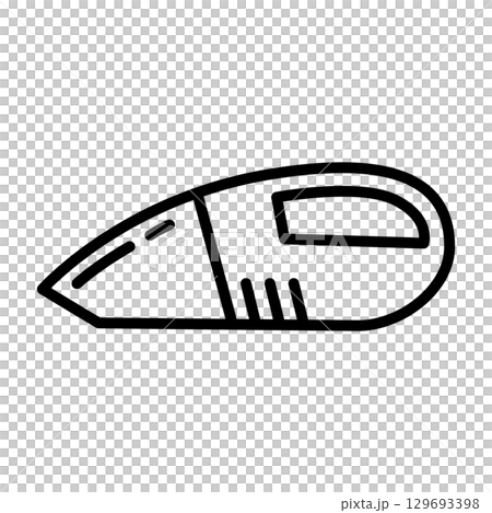 Handheld vacuum cleaner icon. Handheld vacuum cleaner icon. 129693398