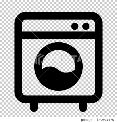 洗濯機のアイコン 129693470