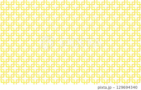 角つなぎのパーツが黄色い模様 129694340