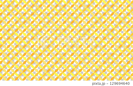Yellow cloisonné pattern divided into four colors 129694640
