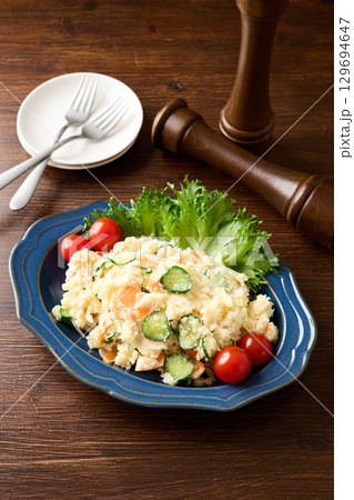 ポテトサラダ ポテトサラダ 129694647