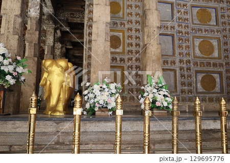 佛歯寺の景色【スリランカ・キャンディー】 129695776