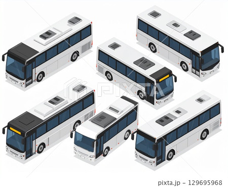 アイソメトリック　バス 129695968