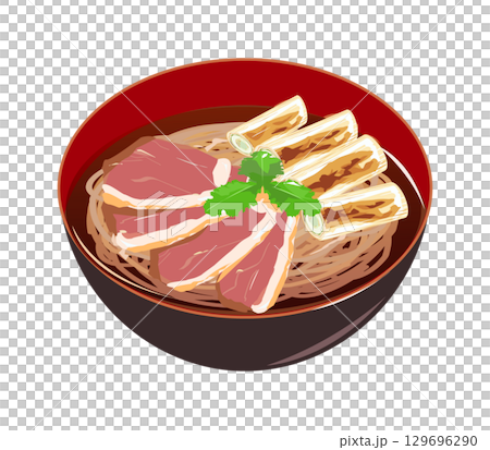 Duck Nanban Soba (strong lean meat) 129696290