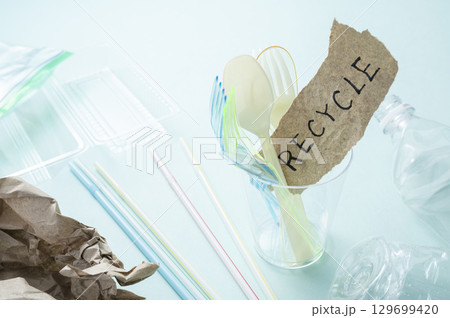 プラごみリサイクルのイメージ 129699420