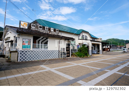 岐阜県飛騨市_飛騨古川駅1_2025年6月 129702302