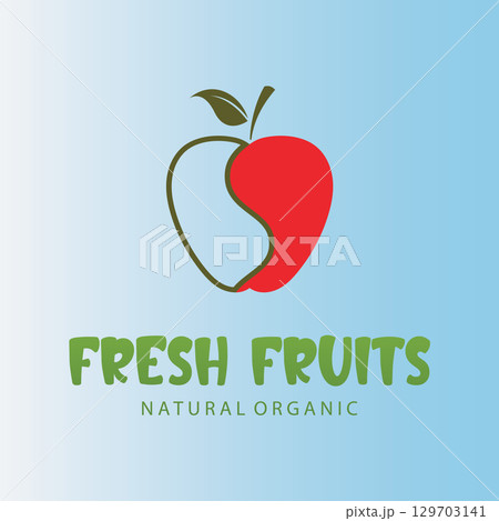 Iconic Apple Inspired Emblem Iconic Apple Inspired Emblem 129703141