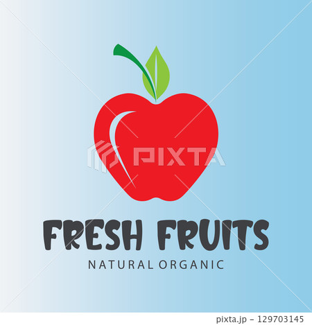 Iconic Apple Inspired Emblem 129703145