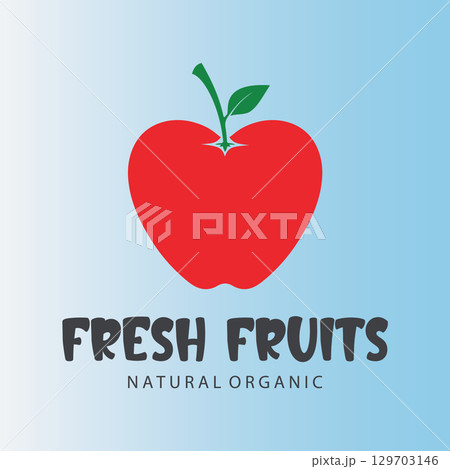 Iconic Apple Inspired Emblem Iconic Apple Inspired Emblem 129703146