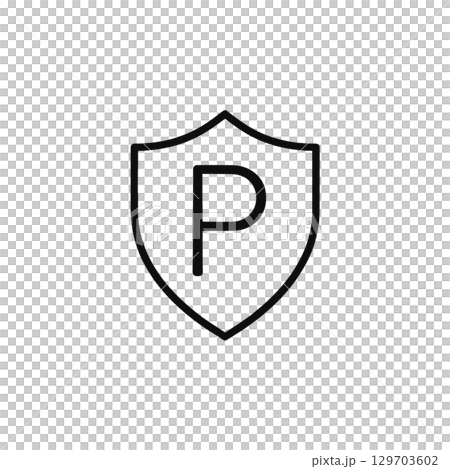 Privacy and security line drawing icons, material, no background, illustration Privacy and security line drawing icons, material, no background, illustration 129703602