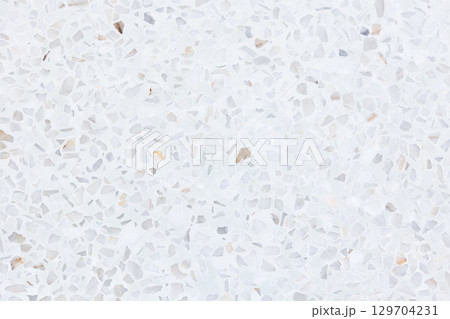 Terrazzo floor in top view suit for background. 129704231