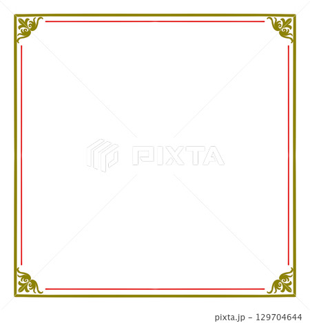 Design of the border frames Design of the border frames 129704644