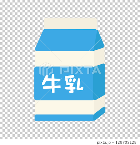 紙盒裡的牛奶插圖 紙盒裡的牛奶插圖 129705129