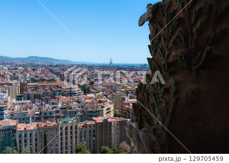 バルセロナの街並み バルセロナの街並み 129705459