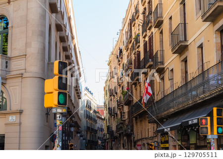 バルセロナの街並み バルセロナの街並み 129705511