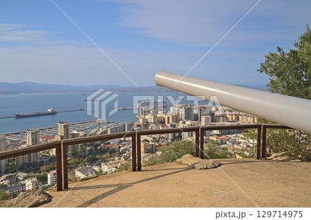 Devils Gap Battery in Gibraltar a former World War installation 129714975
